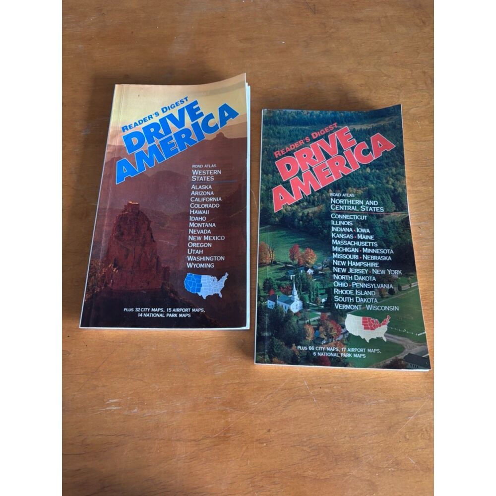 Reader's Digest Drive America Road Atlas Western States & Northern States